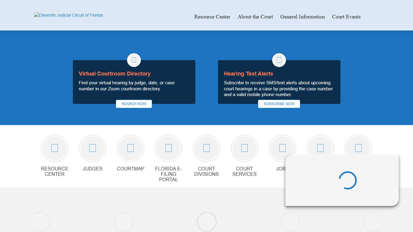 Eleventh Judicial Circuit of Florida - Home